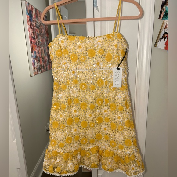 NWT SAYLOR/FREE PEOPLE MUIREANN JOSETTE MINI DRESS - Picture 3 of 3